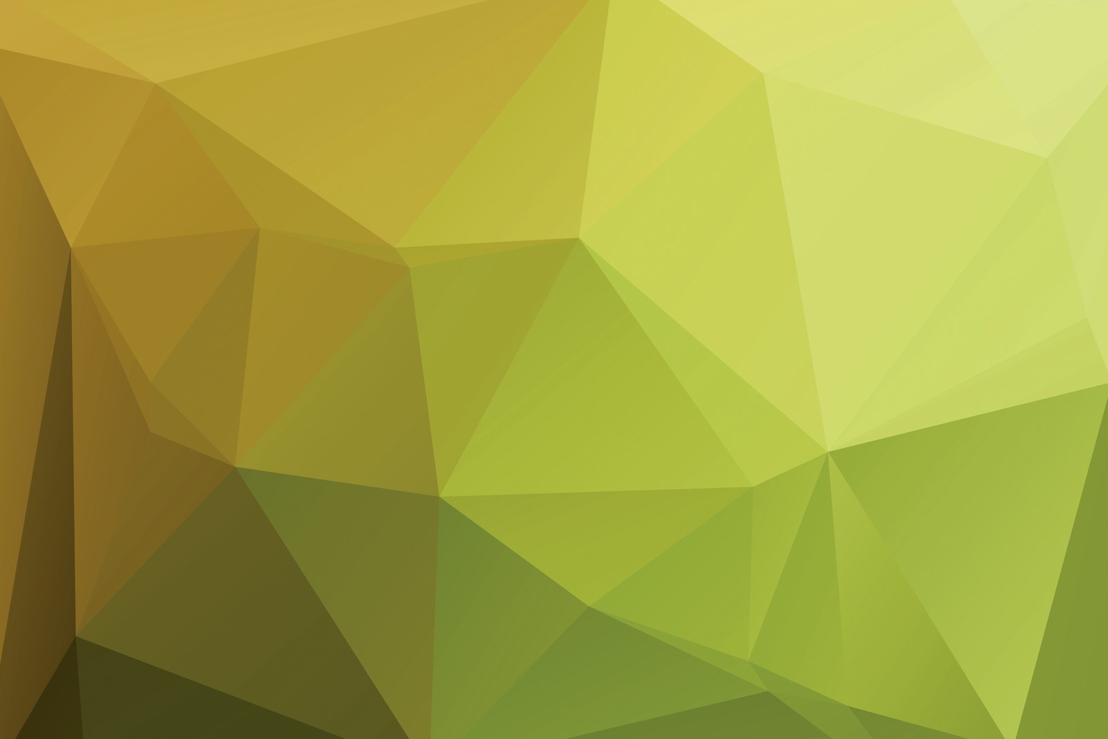 A close up of a green and yellow abstract background (triangle, angle, pattern, green, yellow)