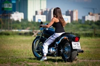 motorcycle, chopper, car, video, motorcycling wallpaper