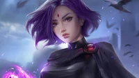 Raven: La hechicera oscura de DC Comics