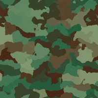 Green Military Camouflage Pattern for Textiles and Gifts