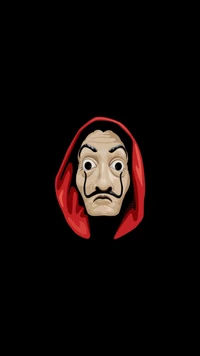 black, dali, dali mask, de papel, hd