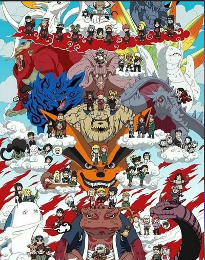 Epic Clash of Shinobi: Heroes and Beasts Unite