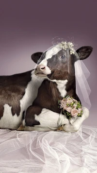 abej, beograd, bride, cow wallpaper