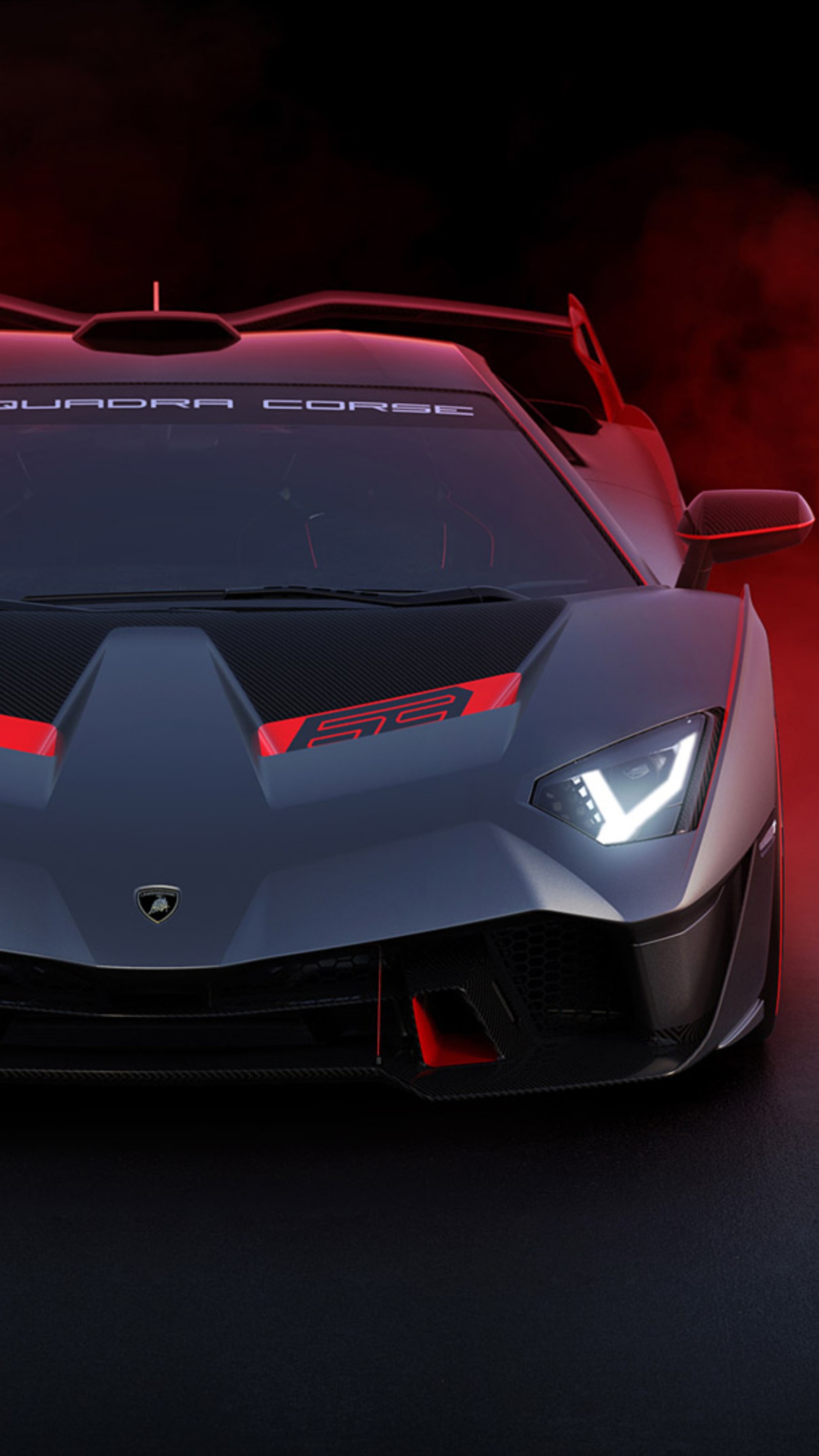 Lade lamborghini, sc18, neu, auto, hypercar Hintergrund herunter