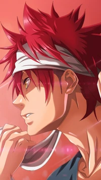 anime, food wars, guys, new anime wallpaper