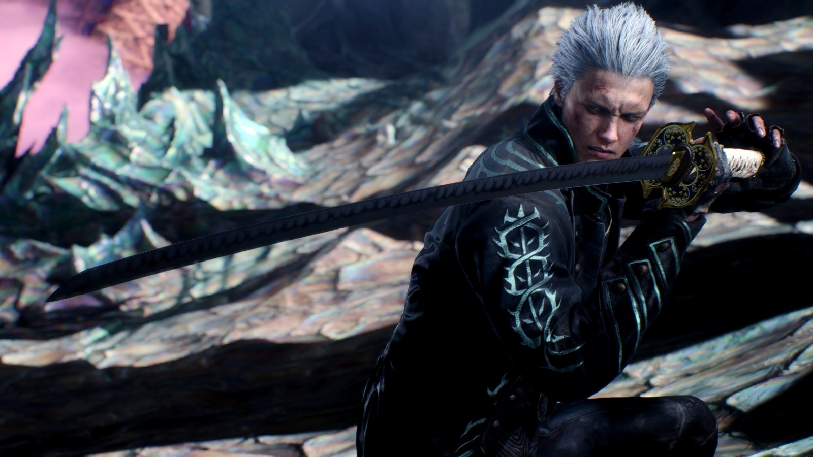 devil may cry 5, video game, vergil, katana wallpaper