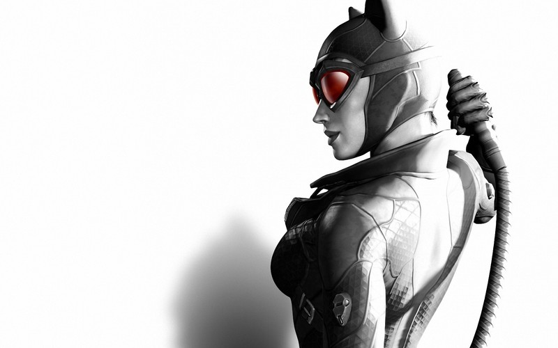 Жираф в костюме кошки с хвостом и красными глазами (женщина кошка, catwoman, batman, джокер, joker)