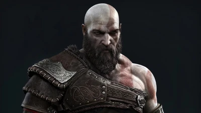 kratos, бог войны рагнарёк, god of war ragnarok, видеоигра, playstation