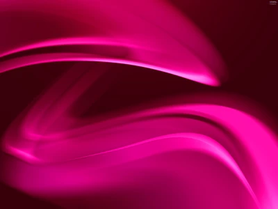 Dynamische Magenta-Wellen: Eine lebendige Fusion von Licht und Farbe im Grafikdesign