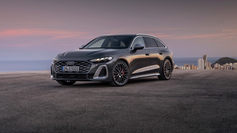 2021 hyundai i - pace припаркован на пляже (ауди s5 авант tfsi quattro, audi s5 avant tfsi quattro, 2024, 5k, 8k)