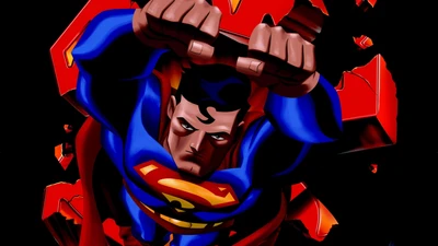 супермен, superman, супергерой, мультфильм, лига справедливости