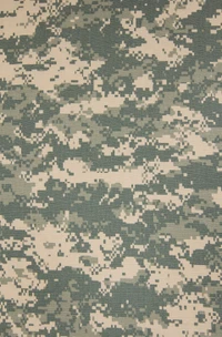 Diseño de patrón de camuflaje militar a múltiples escalas