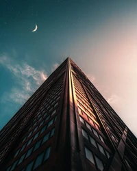 soundcloud, building, skyscraper, cloud, atmosphere