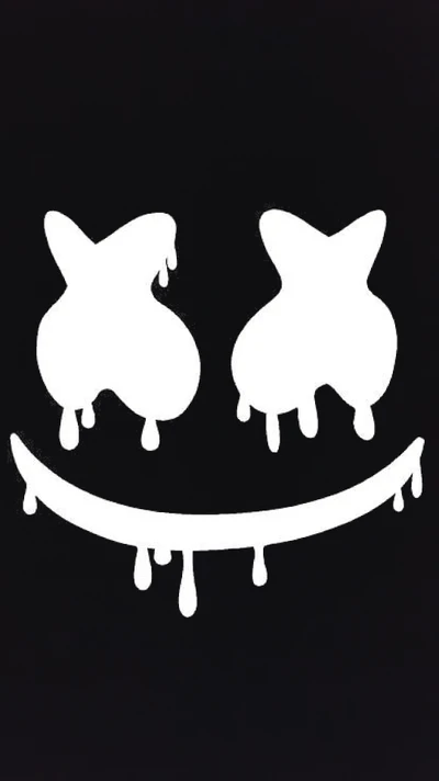 Dripping Marshmello Icon - DJ Music Wallpaper