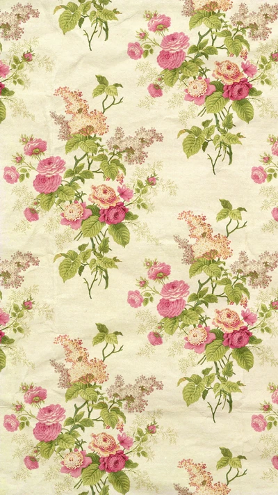 abstract, design, floral, flowers, pattern