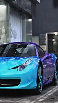 coloré, lamborghini