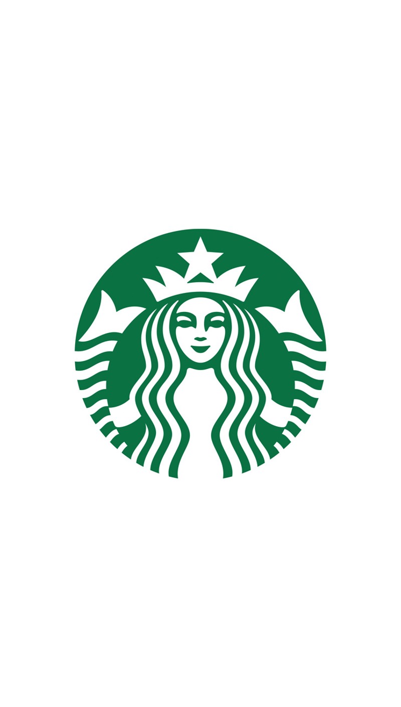 Логотип starbucks с изображением женского лица и звездой (кофе, дизайн, логотип, mark)