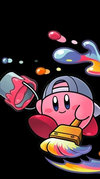 kirby, anime, juego