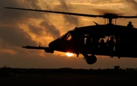 aviação, sikorsky uh 60 black hawk, por do sol, nascer do sol, sikorsky hh 60 jayhawk