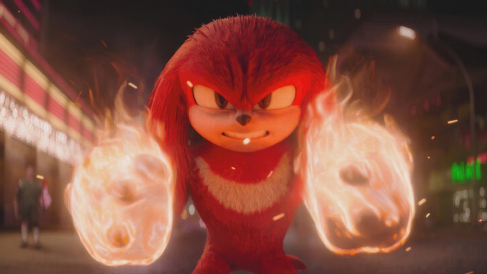 Sonic the hedge in sonic the hedge movie (knuckles series, tv series)