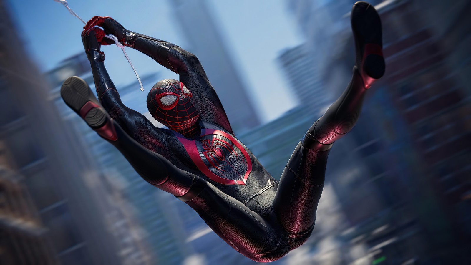 Téléchargez le fond d'écran marvels spider man miles morales, playstation 5, ps5, jeu vidéo, miles morales