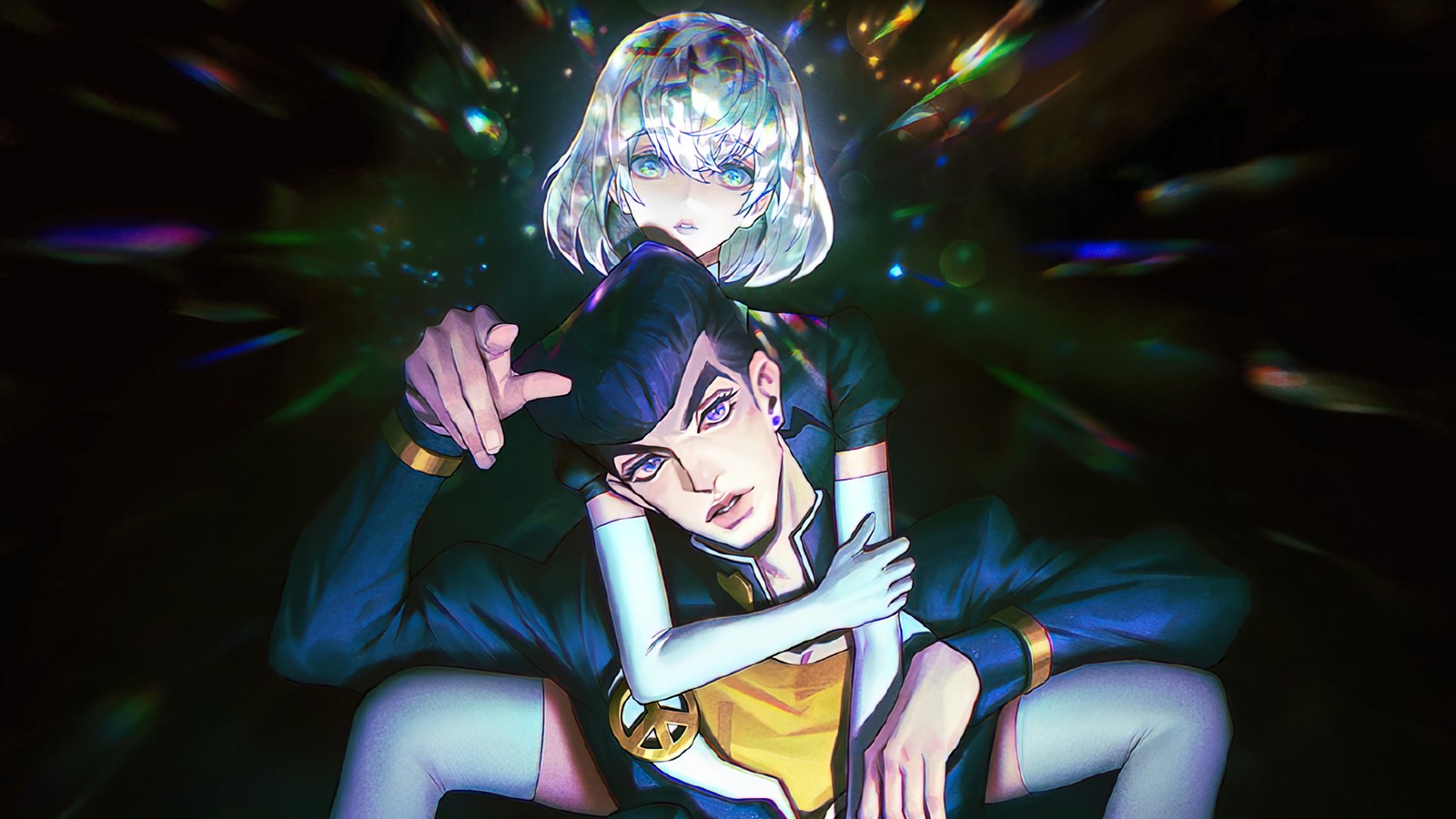 josuke higashikata, jojos bizarre adventure, anime wallpaper