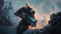 soldier 76, overwatch, video game wallpaper