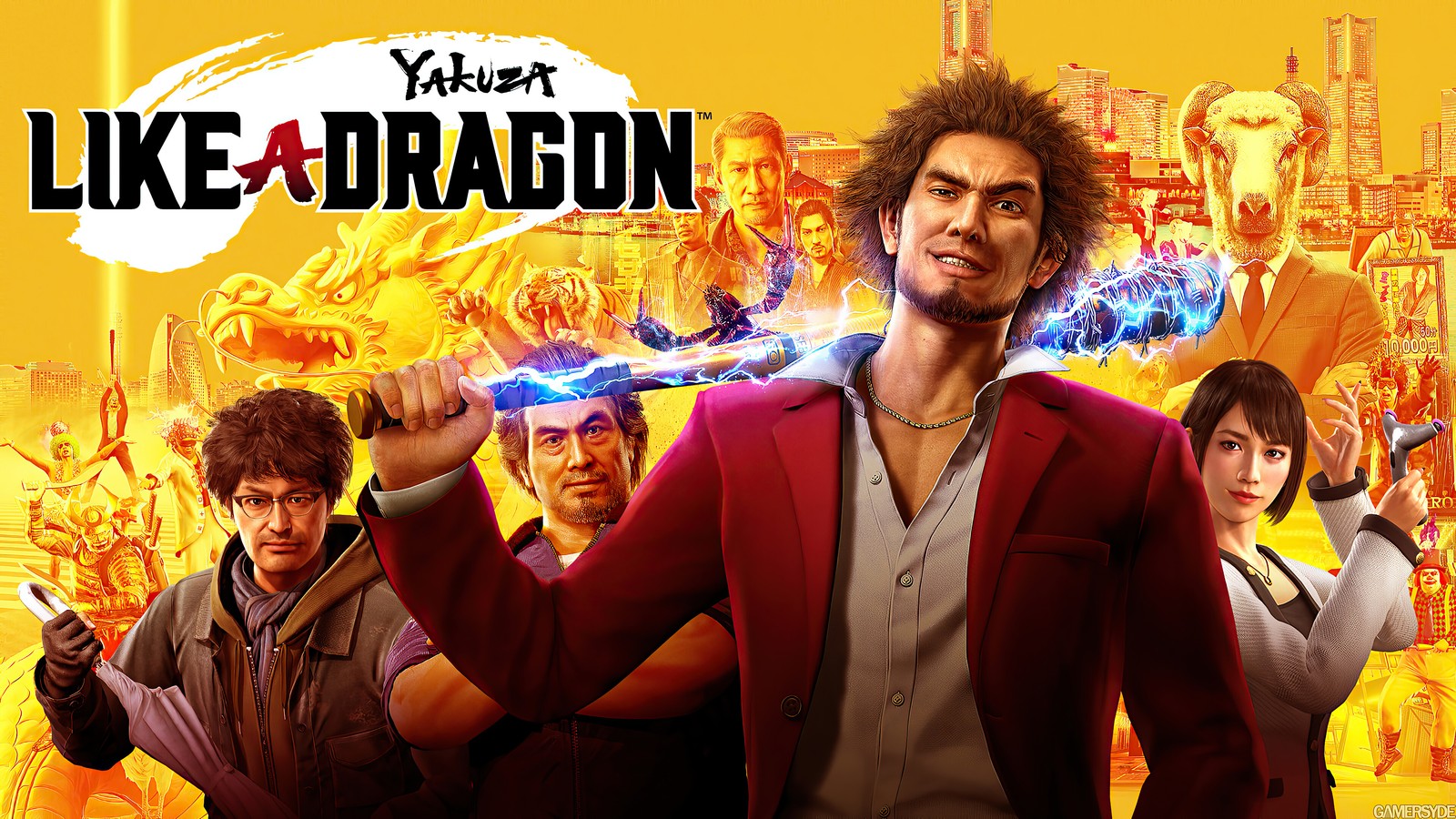 Descargar fondo de pantalla ichiban kasuga, yakuza like a dragon, videojuego