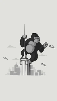 macaco, limpo, legal, hd, king kong