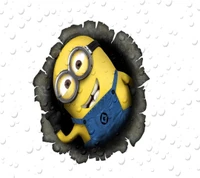 despicable me, drops, hd, minion, rain wallpaper