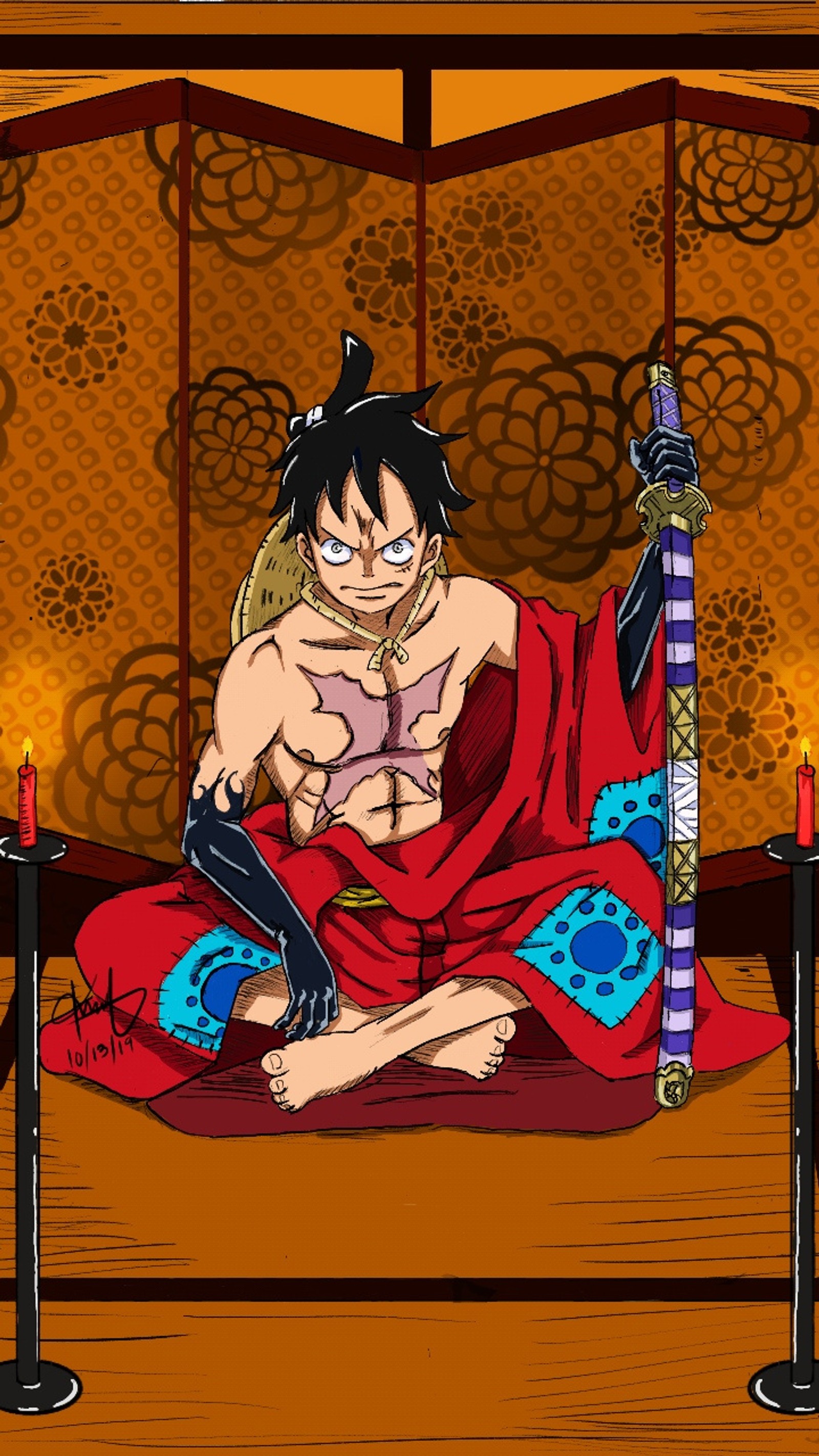 Скачать обои аниме, anime, мультфильм, gomogomono, luffy