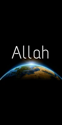 Divine Connection: Allah Over Earth