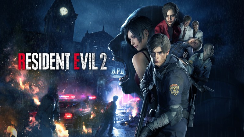 Resident evil 2 поступает в магазин nintendo (resident evil 2, видеоигра, леон с кеннеди, leon s kennedy, ада вонг)