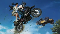 pubg, motorcycle, playerunknowns battlegrounds, video game wallpaper