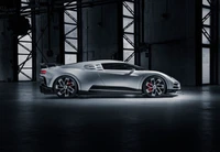 Bugatti Centodieci: A Stunning Hypercar in a Dark Industrial Setting