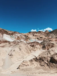 Bunte Badlands des Nationalparks Kalifornien: Ein geologisches Wunder