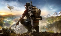 Strategischer Soldat in einem Open-World-Abenteuer - Tom Clancy's Ghost Recon Wildlands