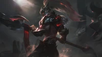 Xin Zhao Marauder: Guerreiro Destemido no Reino Sombrio