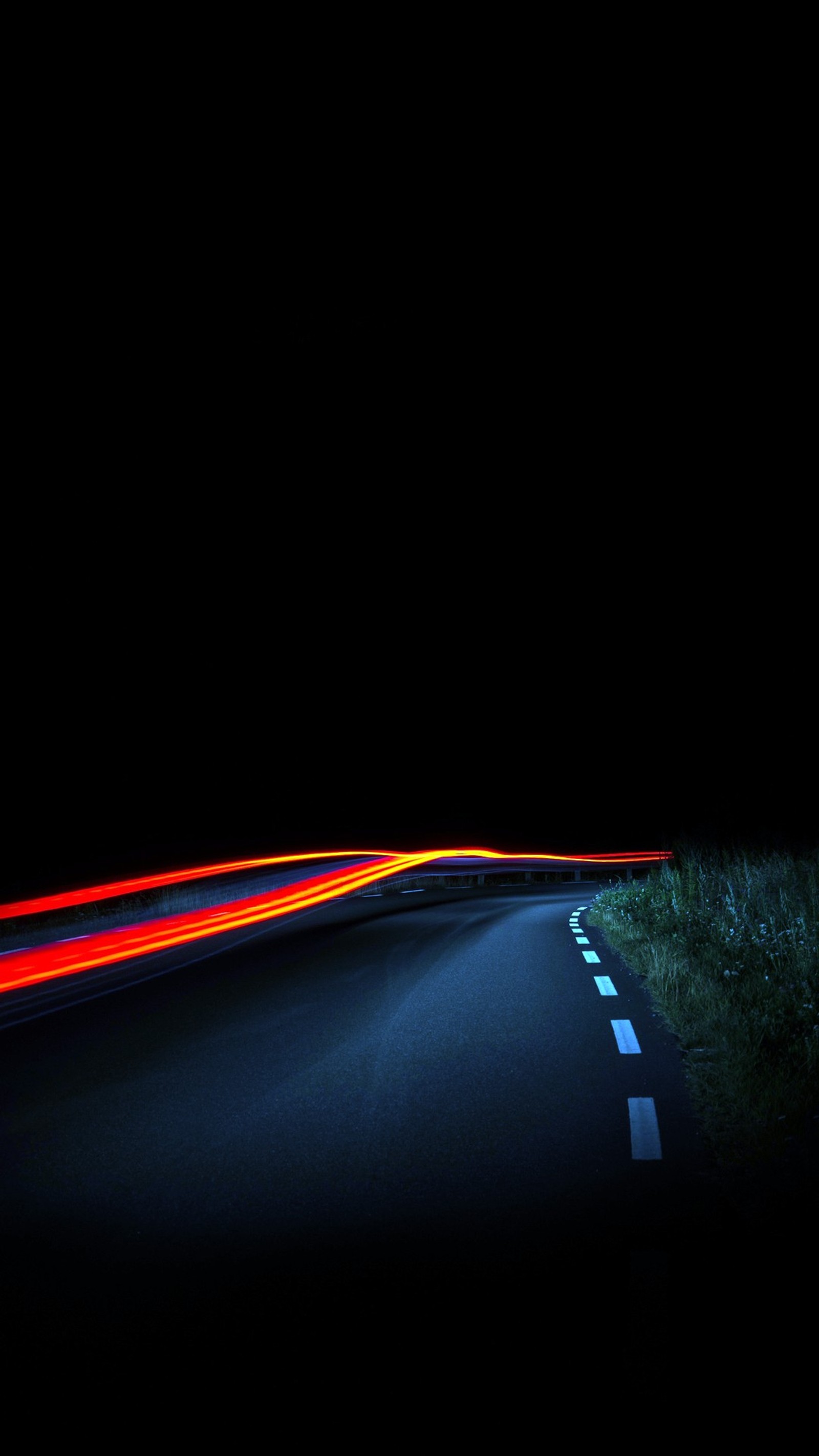 Lade schönheit der natur, autobahn, neon, nacht, straße Hintergrund herunter