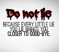 closer, good bye, lie, little, new wallpaper