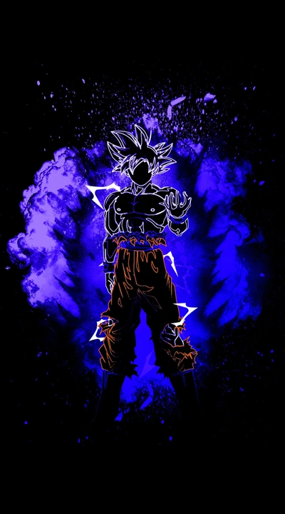 art, black, dibujo, goku, kakarotto