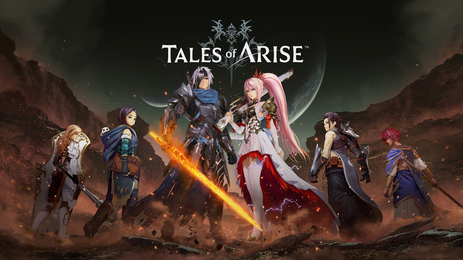 Baixar papel de parede tales of arise, jogo de vídeo