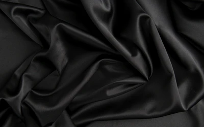 textil, satén, seda, negro, textura