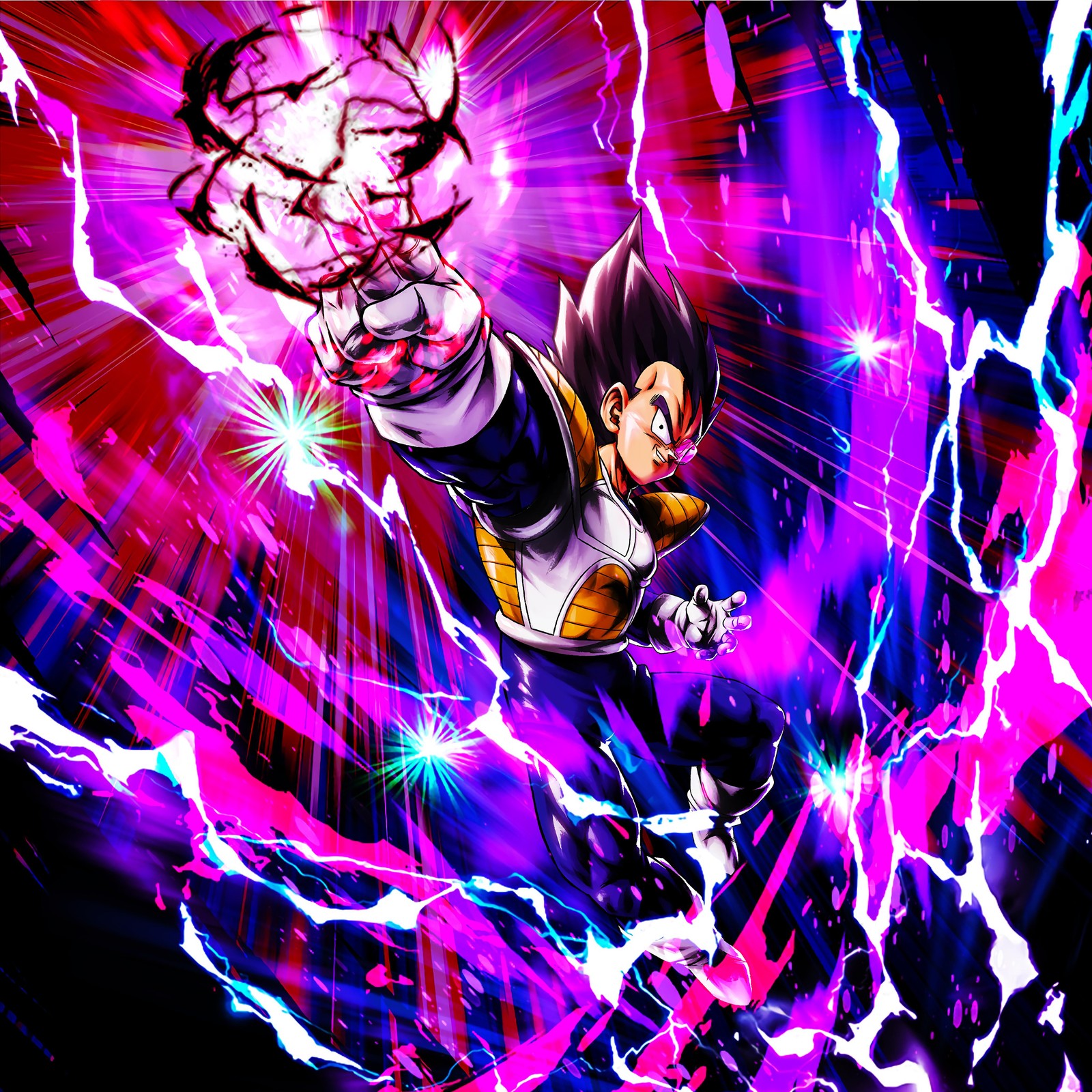 Lade ultra vegeta, dragon ball legends, anime, 4k hintergrund herunter