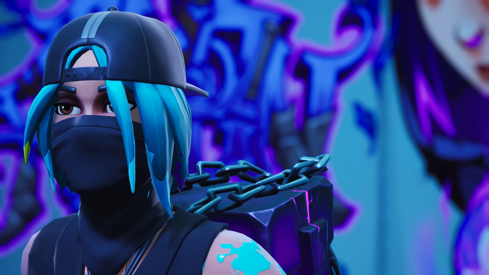 tilted teknique, fortnite, video game, fortnite battle royale wallpaper