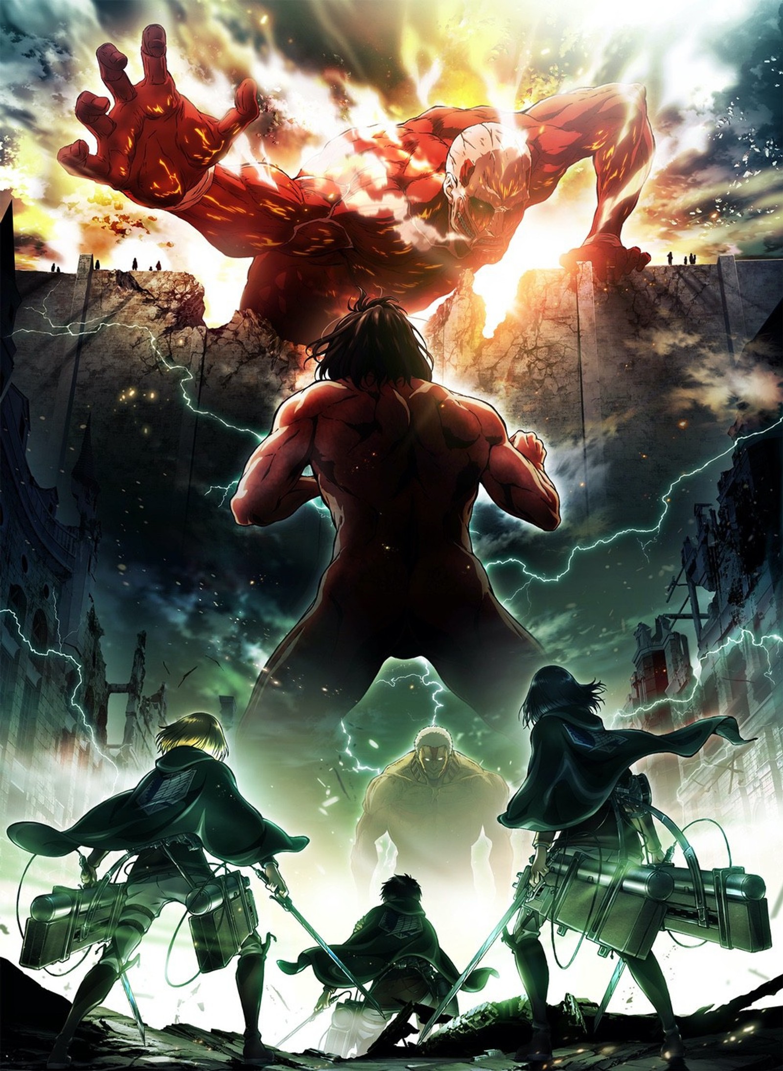 anime, shingeki no kyojin Download Wallpaper