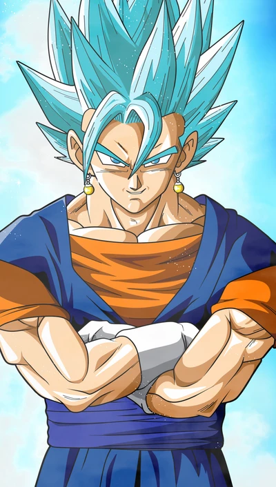 anime, bola, dragão, super, vegito