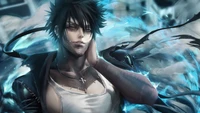 Dabi from My Hero Academia: A Striking Portrait of Power and Mystery