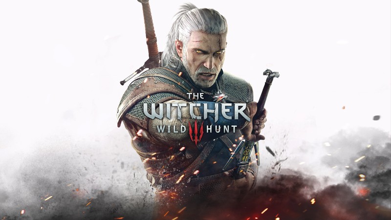 Ведьмак: дикая охота (ведьмак 3 дикая охота, the witcher 3 wild hunt, арт игры, геральт из ривии, geralt of rivia)