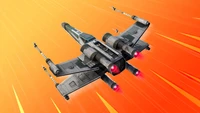 Aumento do X-Wing Starfighter no Fortnite Battle Royale